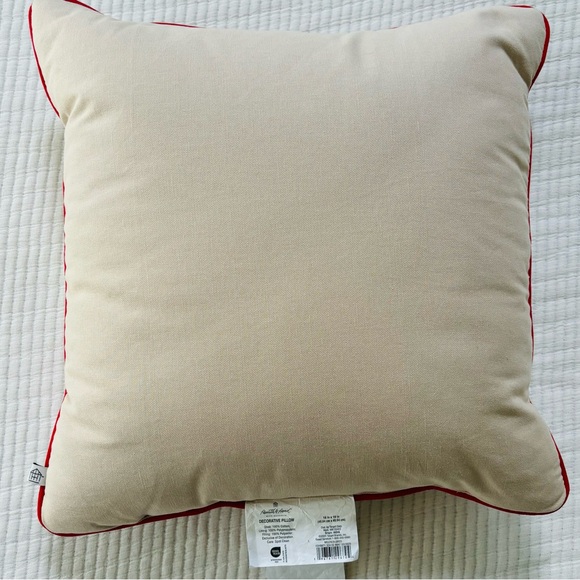 Hearth & Hand with Magnolia “Merry Christmas” Icon Square Toss Pillow NWT - Picture 5 of 13